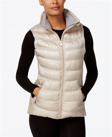 calvin klein women's down vests.